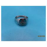 vtg Mens MASONIC sz10.25 Ring