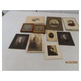 (9) Antique Photographs Pics Ambro~Card c1880s