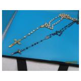 (2) vintage Rosary Necklaces