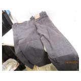(2) vtg LEVI'S 36x32 dark Denim Jeans 555/550