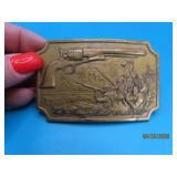 vintage COLT Army 44cal Belt Buckle embossed 2ndED