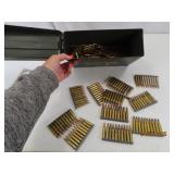 (300+) Rounds 225 REM loose Ammo w/ Ammo Box