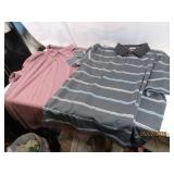 (2) mensXXL Golf~Dress Collared Shirts KL CHAMPION