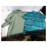 (2) mensXXL Golf~Dress Collared Shirts GRAND SLAM