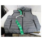 New MensXL grey 32deg Heat Insulated Vest