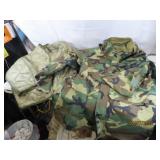 vintage Military ColdWeather LG Coat & XL Liner