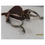 Set LeafEmbossed Cowboy Spurs