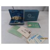 vintage Mens ZODIAC 10ktGF Auto Watch Box extras