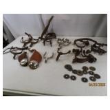 asst lot Vintage Cowboy SPURS Sets & Singles