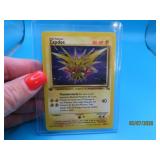 Pokemon Card: ZAPDOS 1999 1stEd Card