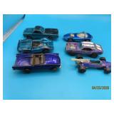 (6) asst HotWheels REDLINE blue/purple Toy Cars