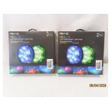 (2) New 2pack LED Waterproof Subermse Lights