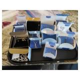 (13pcs) vintage new AVON asst Jewelry boxed