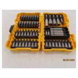 New DeWalt  53pc ScrewTip~End Bit Case SET