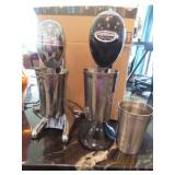 (2) Hamilton Beach Malt Mixer Blenders + 3cups