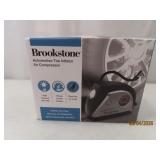New BROOKSTONE Auto~Air~Anything Tire Inflate Pump