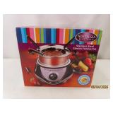 New Fondue Kit NOSTALGIA Stainless Kit