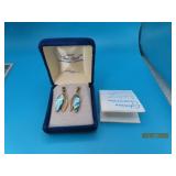 SEA OPAL 1.5' Dangle Earrings
