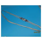 Unique ZUNI Liquid Sterling 23' Necklace