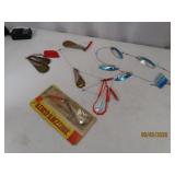 (3) vintage CowBells Flasher Trolling Fishing Lure
