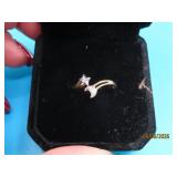 14kt Gold Toe/Pink Sun/Moon sz3 Ring 1g
