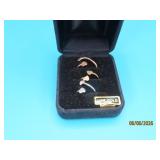 3pc Pinky/Toe Heart Rings 2.4g