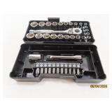 38pc STANLEY 1/4'dr Socket & Bit SET