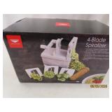 New PADERNO 4blade Kitchen Spiral Food Cutter