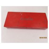 vintage 13' steel SNAP ON TOOLS storage  box