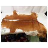 24x30 Tanned Animal Skin Hide (8years)