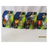 (4) on card c1996 Droid Type Star Wars Toys