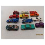 (12) vtg 1970s/80s metal HotWheels Toys Cars
