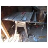 CRAFTSMAN 10' Table Saw on Metal Stand