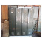 Vintage Steel 4section 60' Storage Locker