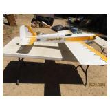 Dragon Lady 68' R/C yellow/white Airplane 13'prop