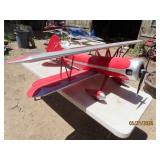 DualWing 64' Red R/C Gas Airplane 18'prop LEGACY