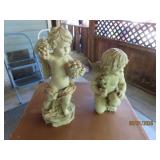 (2) Heavy ResinType 18'ish Angels