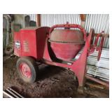 WANDER vtg Pull Behind 6' Cement Mixer Trailer