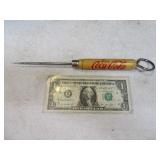 10" Coca-Cola Advertising Ice PIck~Opener