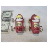 Vintage S&P SET Maserati Racing Cars 3.5" NEAT
