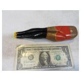 Vintage 7" Handpainted Nutcracker SPEAD LEGS Sexy