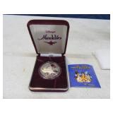 Disney 1oz Troy Ssilver ALLADIN Coin Jasmine MINT