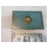 Antique MARINELLO Elephant 6" Metal Tin