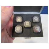 John Deere 3" Metal Dice Set in Collector