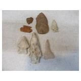 Lot (5+) Arrowheads