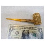 Del Norte CO Advertising Corn Cob Smoking Pipe