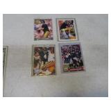 Lot (4) BRETT FAVRE Rookie Sports Cards