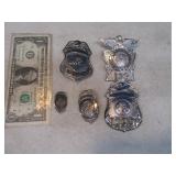 Lot (5) Obsolete Security Badges