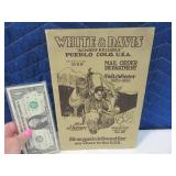 1925 PUEBLO CO White&Davis Catalog Stetson RARE