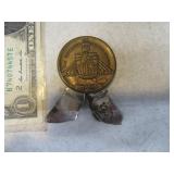 Early CF&I 1.5" Pocket Knife Round UNIQUE TubeMill